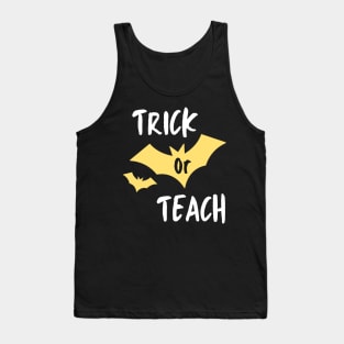 Boo-tiful Lessons: Trick or Teach Halloween Tank Top